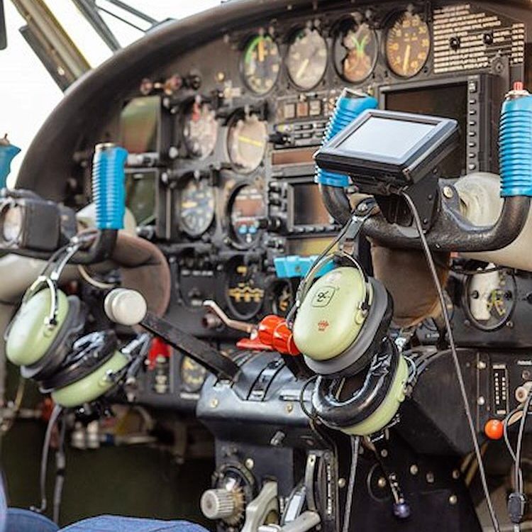 Vintage cockpit